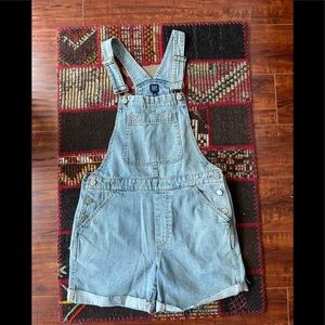 Gap women denim shortalls